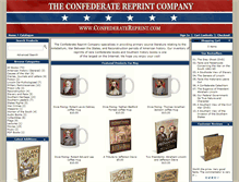 Tablet Screenshot of confederatereprint.com